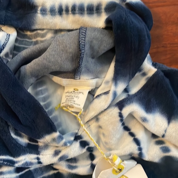 Shade Critters terry hoodie. Navy tie dye. - Picture 3 of 3